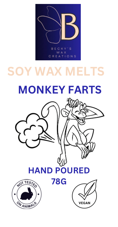 Monkey Farts Soy Wax Melts