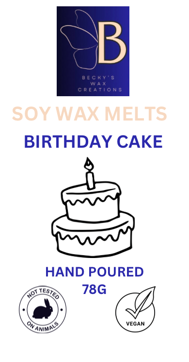 Birthday Cake Soy Wax Melts